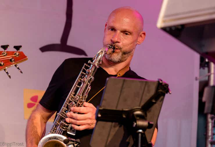 Saxophonist Claudio Camposeo