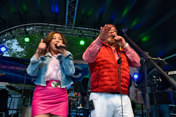 Indah und Marcus im Duett.